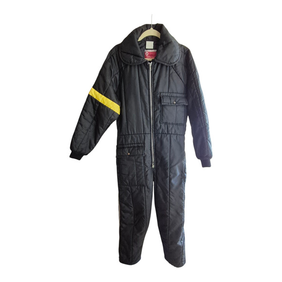 Vintage JCPenney Men’s Snowmobile Snowsuit, Size M - Zipper Legs-Full Body - Picture 1 of 11
